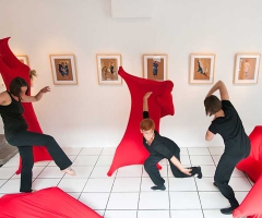 12 Performance Vernissage - Ausstellung Oskar Freiwilligenagentur
