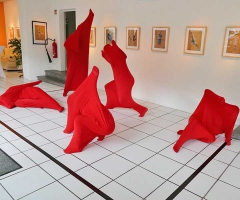 13 Performance Vernissage - Ausstellung Oskar Freiwilligenagentur