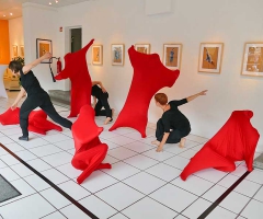 14 Performance Vernissage - Ausstellung Oskar Freiwilligenagentur